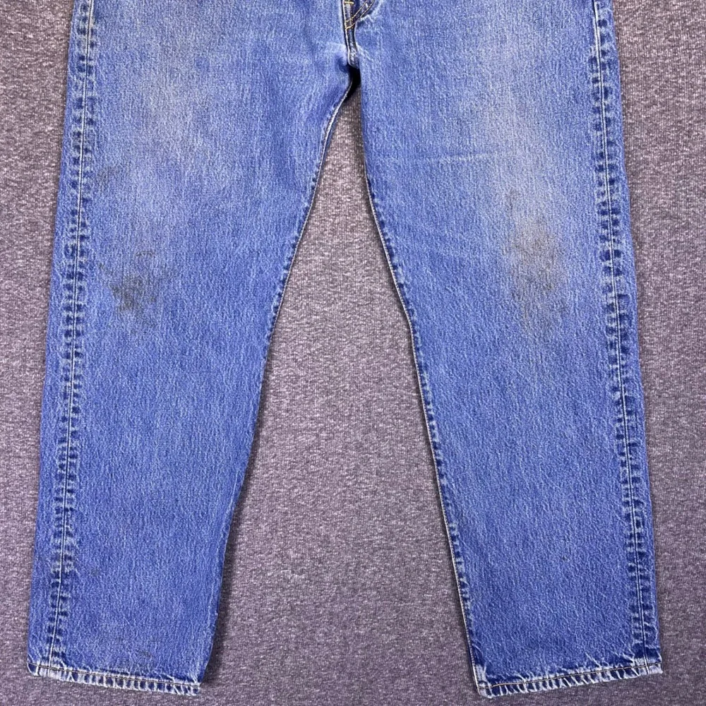VTG 00s Levis 501-0115 Jeans Mens‎ 38x30 Blue Straight Classic Casual Button Fly